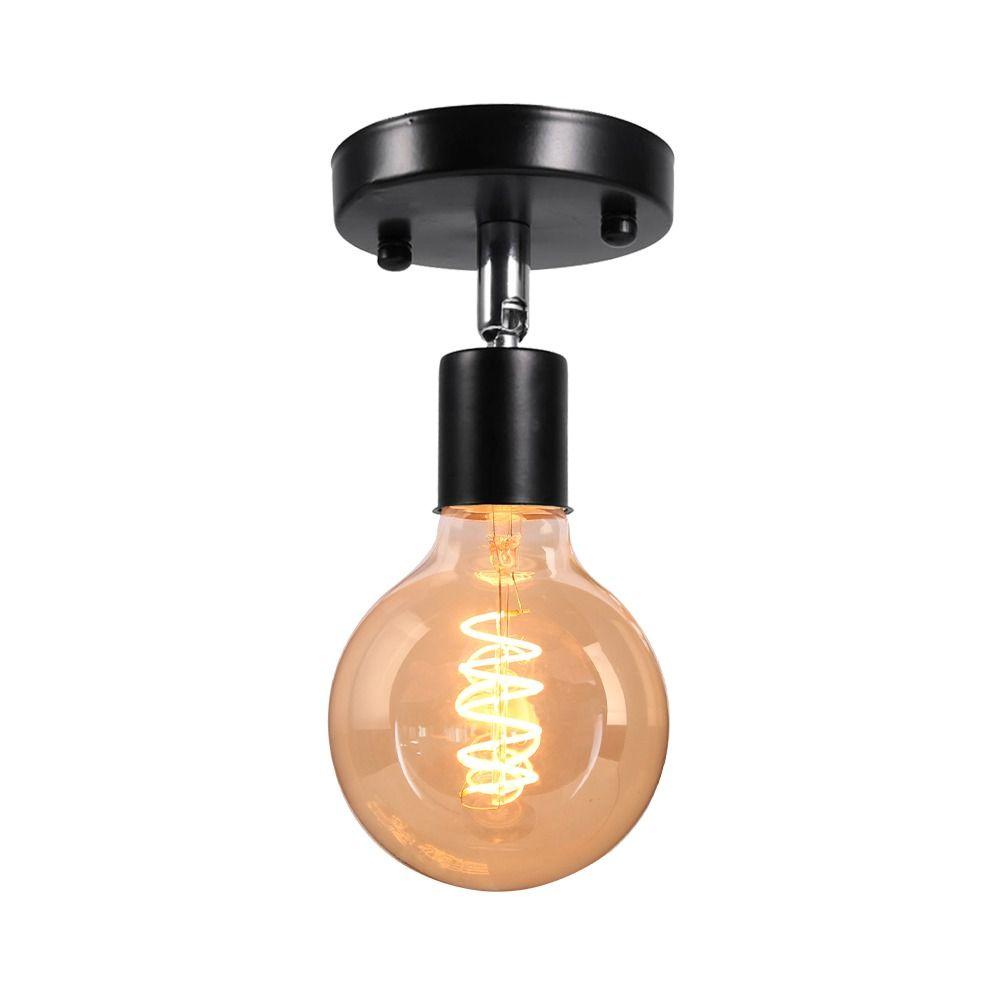 Flexible Antique Metal Ceiling Lights Lamp Base Edison Screw Bulb Lamp Socket E27 Light Socket