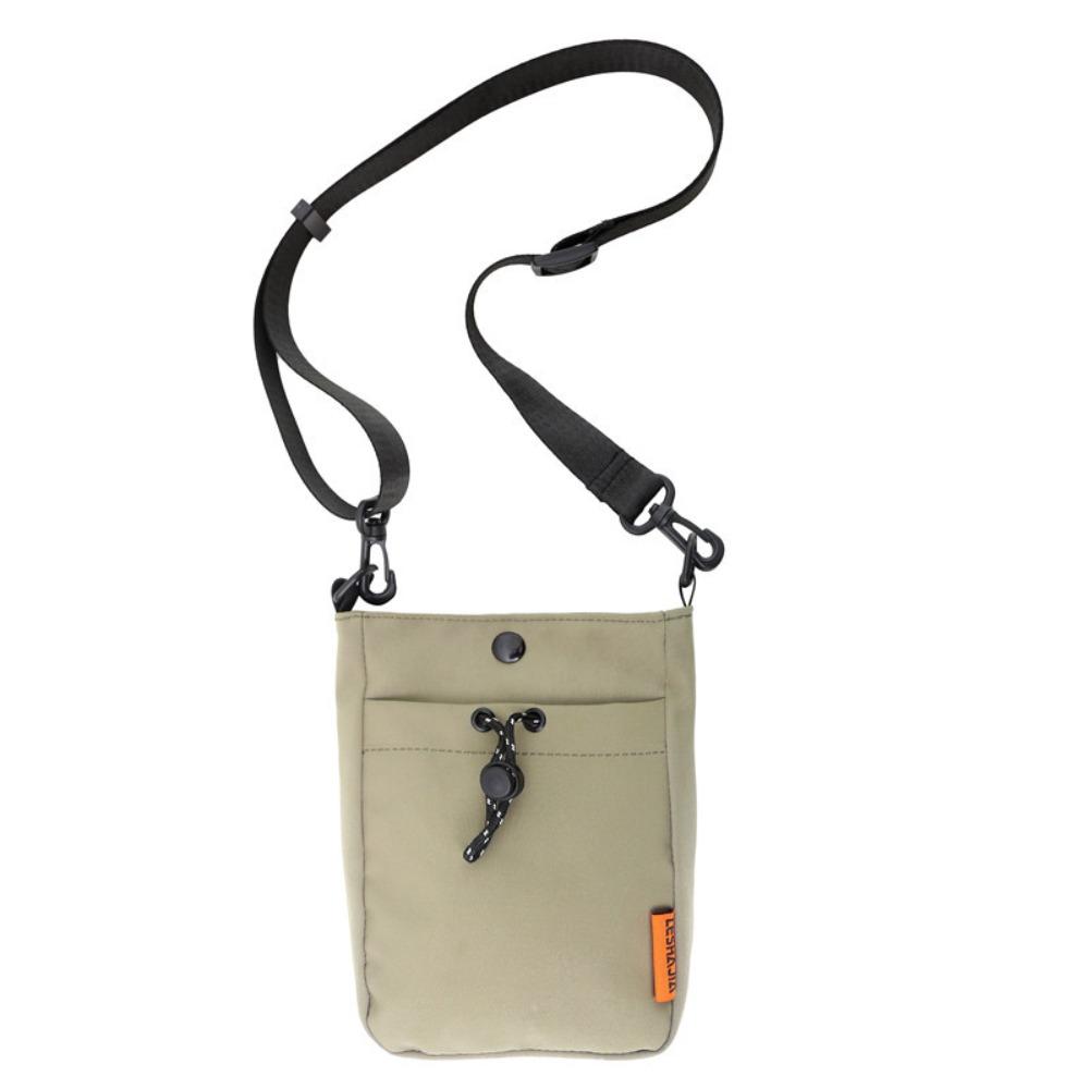 

Многофункциональная наплечная сумка-кошелек для телефона, повседневная мужская квадратная сумка, шикарная нейлоновая сумка через плечо, для ежедневного ношения зелёный