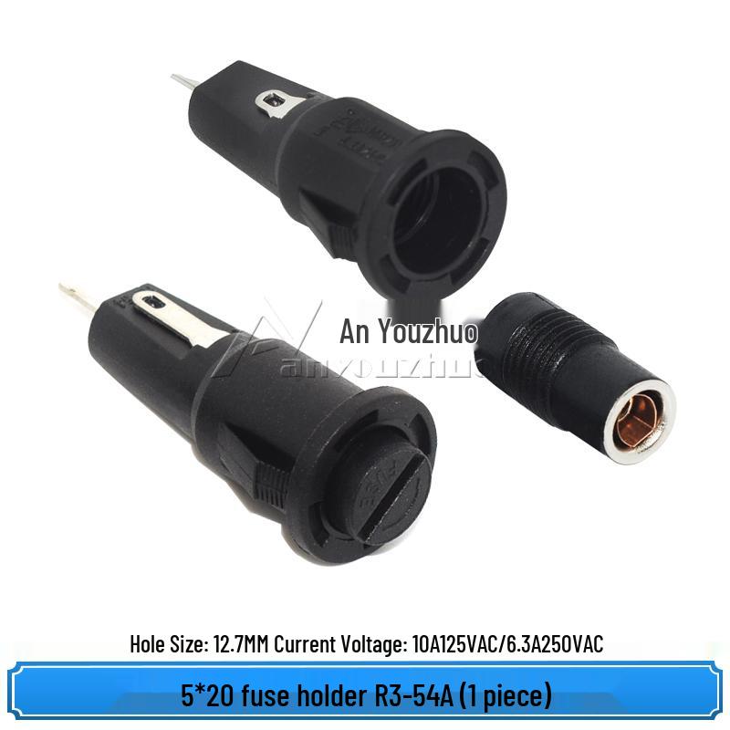 5x20mm Fuse Holder R3-11 for 12V/24V 10A 250V, PTF45/PTF50 Types