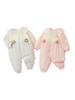 Little Flower Autumn Crawling Suit: 40g Pure Cotton Newborn Bodysuit & Outdoor Romper