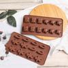 Cookie Shaping Decorating Baking Trays Christmas Candy Mould Xmas Chocolate Mold Gingerbread Man