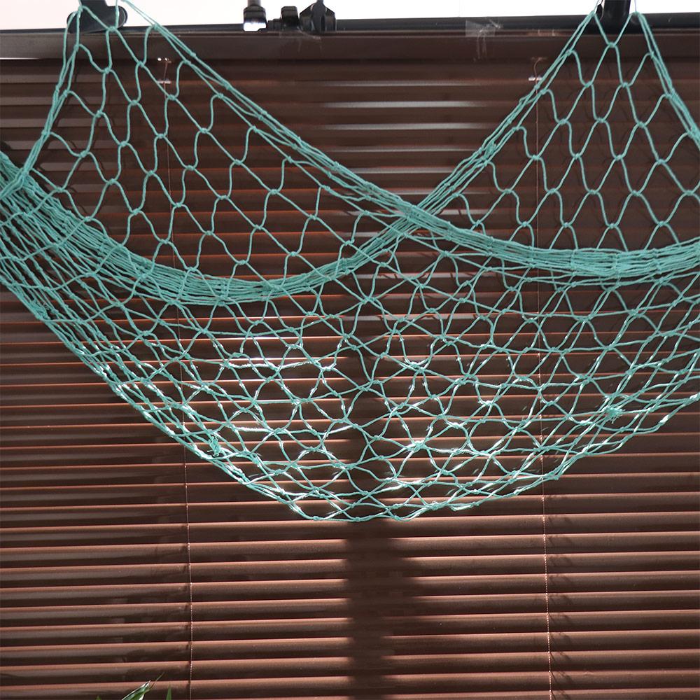 Decorative Wall Hanging Fishnet 1x2M Wall Photo Hanging Fishnet Beach Party