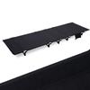 Ultralight Folding Camp Cot Oxford Fabric Aluminum Frame Full Size Portable Bed Sturdy Support for Camping Office Nap Multi-Scene Use