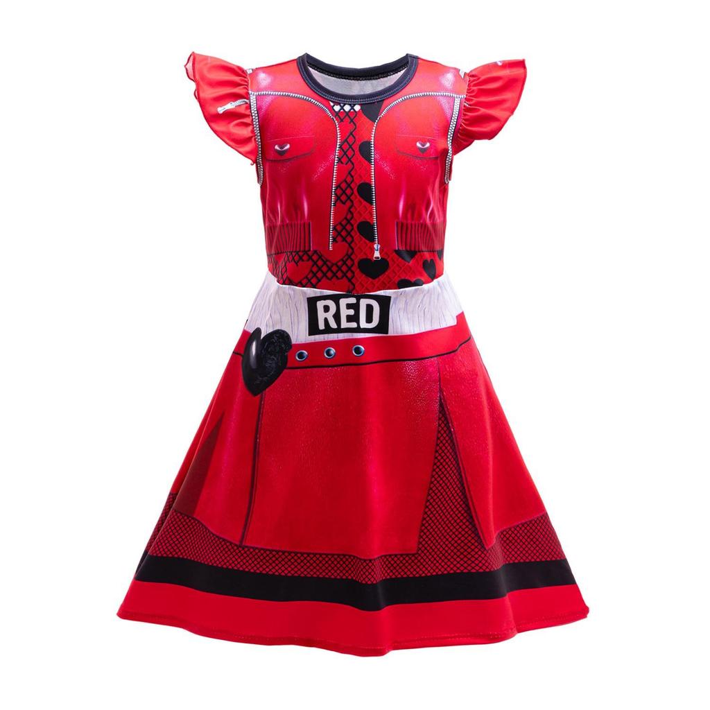 2024 Cross-border Foreign Trade Descendants 4 Descendants 4 The Rise of Zhongda Kids Cosplay Dress SB91