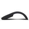 Bluetooth Foldable Wireless Ergonomic Arc Touch Computer Mouse Silent PC Mouse J-ouuo (Black)
