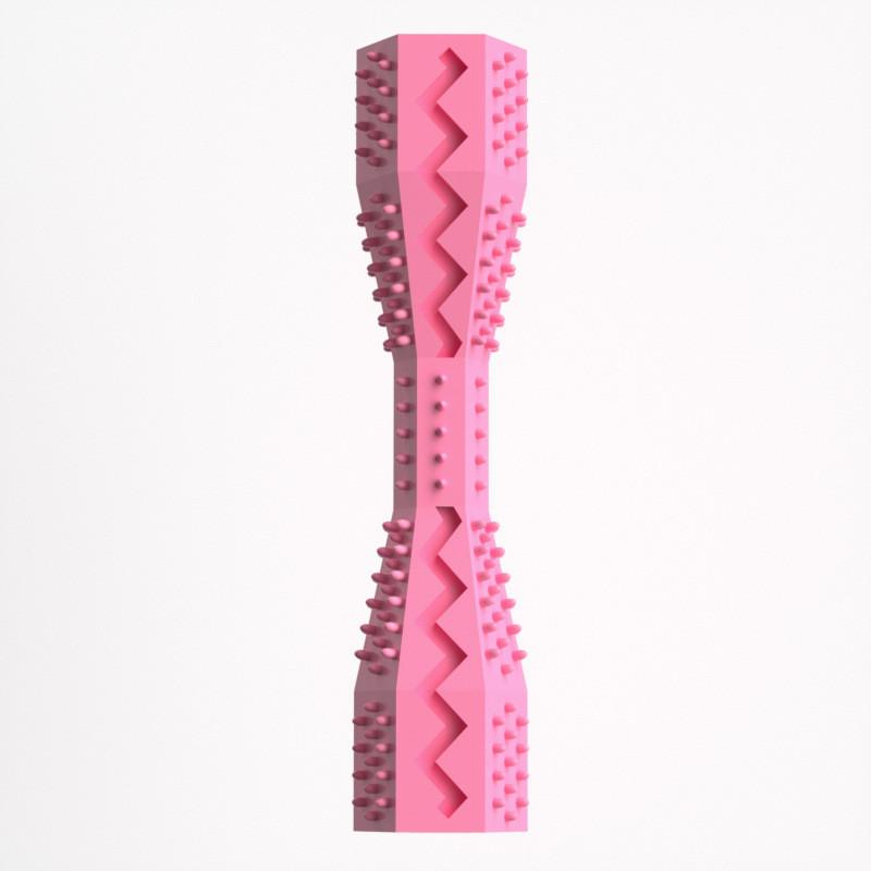 

Dog Chew Toys Rubber Pets Chewing Toys That Leak Food Dog Chew Toys for Grinding Teeth and Cleaning Teeth красный