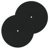 Turntable DJ for Record 3mm of Mat, 7-inch Slipmat, Players, Felt, 18.7cm Diameter, Thickness, Black, Non-Slip, Replacement, Anti-Static,