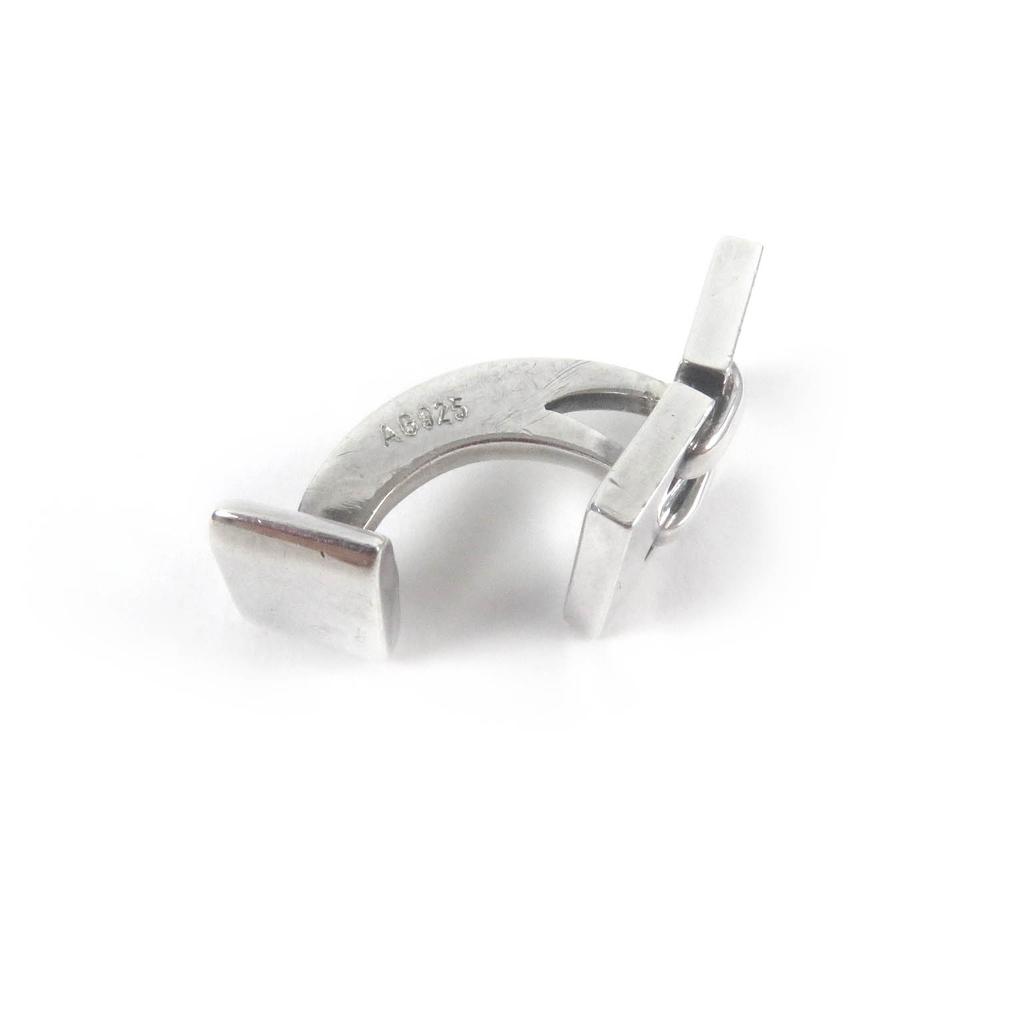 Great HERMES Cufflinks cufflinks Cufflinks Cufflinks Accessories Silver AG925 mens Used