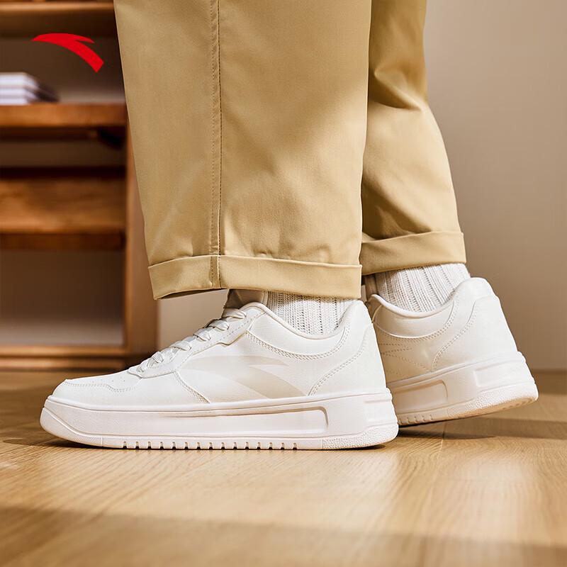 Anta Winter Warm Casual White Skate Shoes US 10