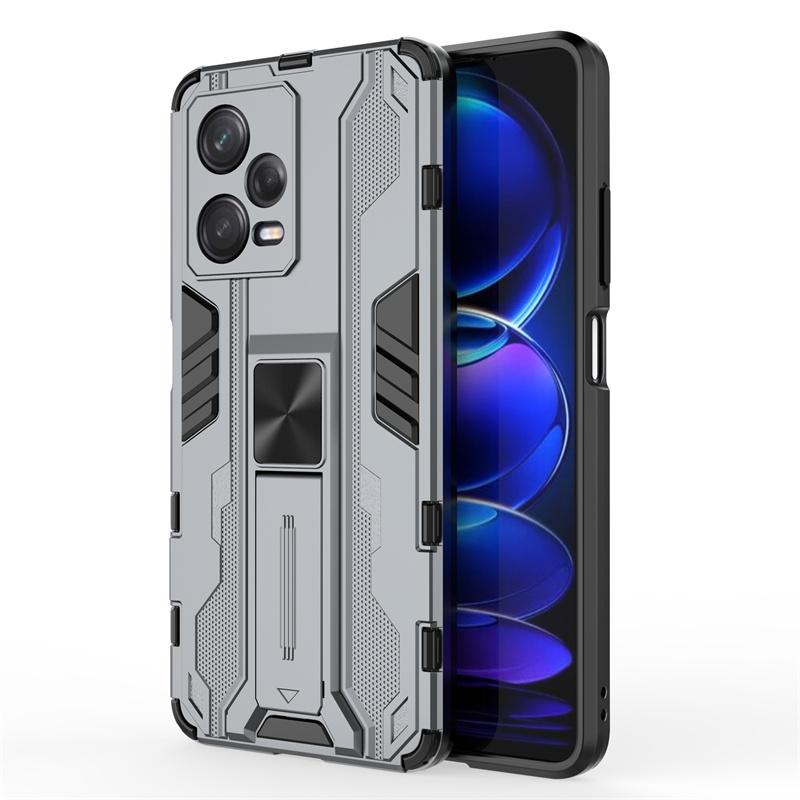 Für Redmi Note 12 Pro 5G Hülle Magnetische Autohalterung Ständer Armor Handyhüllen Für Xiaomi Redmi Note12 Pro Plus Kameraschutzhülle