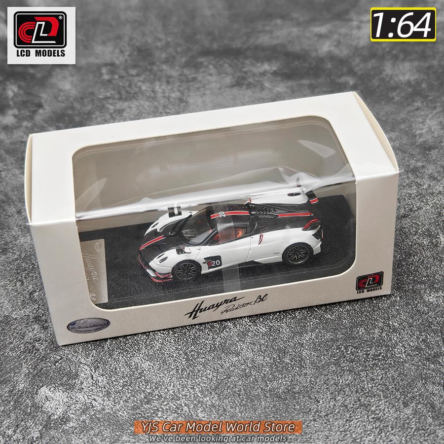 

LCD CLD Die-Cast 1:64 Huayra BC Supercar – Collector’s Car Model & Holiday Gift белый