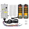 Hoist Controller Crane Accessory Double Handle Waterproof Acid Oil Resistant Anti Fall 800MHz(DC24V )