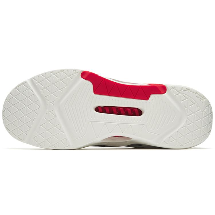New Anta Cushioning Breathable Wear Resistant Slip Resistant Low Top Training Shoes Men's White Black 112247789-5