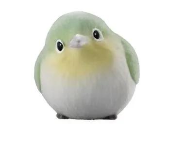 Genuine Popularity Gacha Palm Little Cute Friend Little Bird Plush Fury Set Cinnamon Finch Snow Fairy Action Figure Model Toys