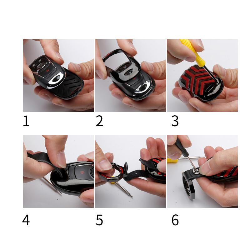High Grade Zinc Alloy Car Key Case Cover Shell Protector For Toyota Highlander Corolla Ready Crown Rav4 Levin Car Accessories