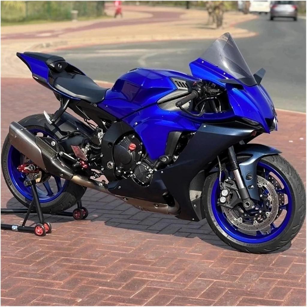 Motorcycle Rearview Mirrors Compatible With Yamaha R1 R1M 2020-2024 Stealth Mirrors Sports Winglets Mirror Kit Adjustable Rearview Mirrors