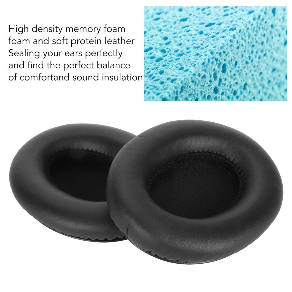 2PCS Soft Protein Leather Headphone Ear Cushions Ear Pad Cushions for Mpow 059 Sound Accessories