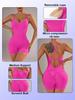 Women's Nude Feel Backless Yoga Jumpsuit - Spring/Summer Fit