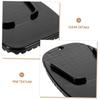 VINTORKY 5pcs Motorcycle Side Stand Pad Kickstand Cushion Corrosion Resistant Easy Install Motorcycle Stand