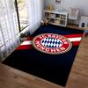 Bayern Munich Logo Themed Rug Non-slip rug suitable for living room and bedroom sofas.