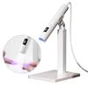 Handheld UVS Light for Gel Nails,LED Nail Lamp,Portable Mini Nail Dryer with Stand & LCD Screen,Nail Lamp for Fast Curing