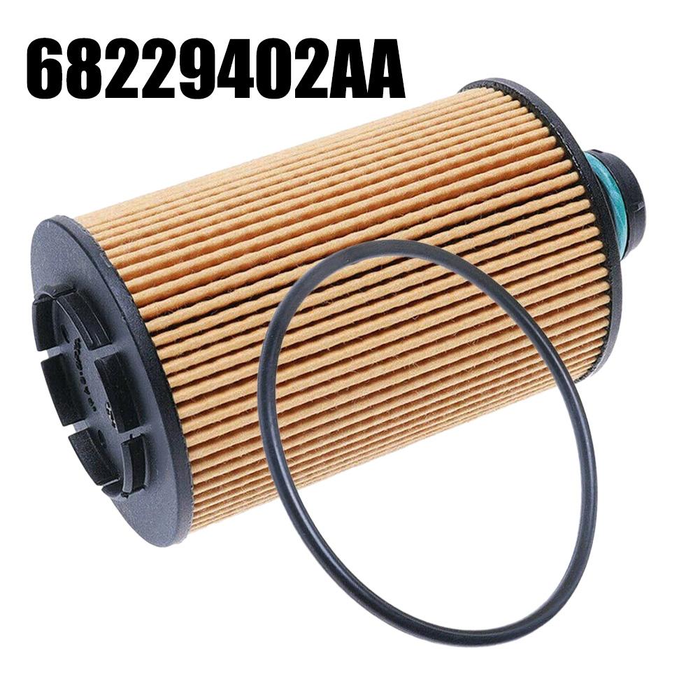 66 Mm Oil Filter Kit 68229402AA Diesel Oil Filter Direct Replacement Front