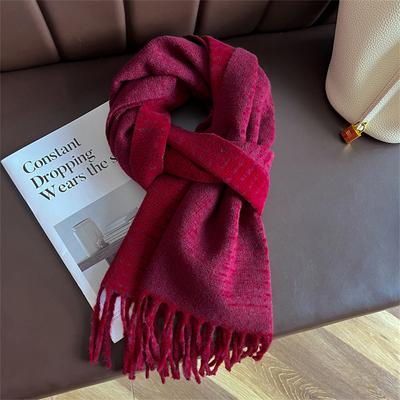 New Winter Shawl Scarves Wrap  Design Cashmere Scarf Women Warm Fashion Pashmina Femal Poncho Neckerchief Echarpe Bandana