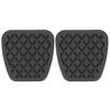 New 2× Brake Clutch Pedal Pad Covers For Honda Accord Civic CR-V CRX Prelude Element