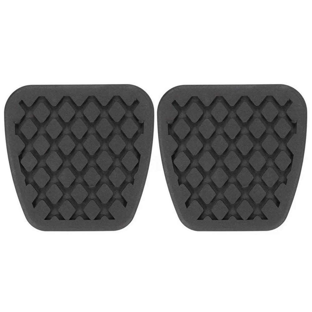2× Brake Clutch Pedal Pad Covers For Honda Accord Civic CR-V CRX Prelude Element