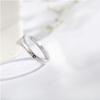 Silver Plated Sun & Moon Adjustable Couple Rings for Long-Distance Relationships
