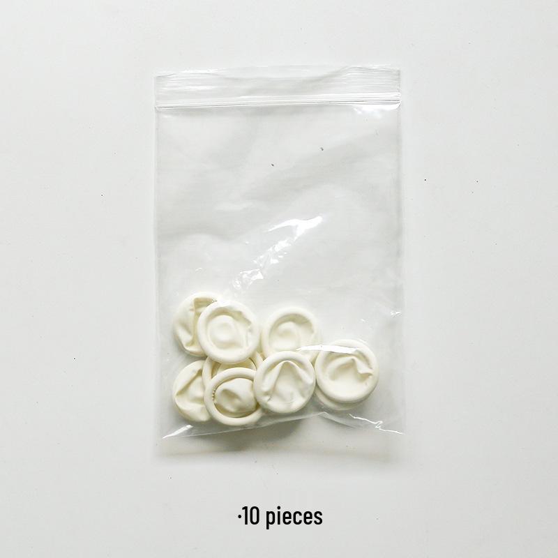 

Latex Finger Cots for Acne Removal, Beauty, Electronics, Wear-Resistant Anti-Slip, Thickened Rubber for Protection