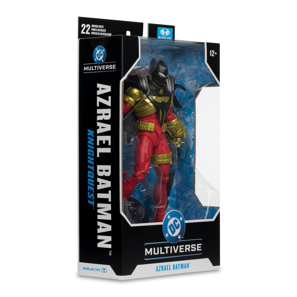McFarlane DC Multiverse Azrael Batman Action Figure Toys- (Knightquest) 7-inch