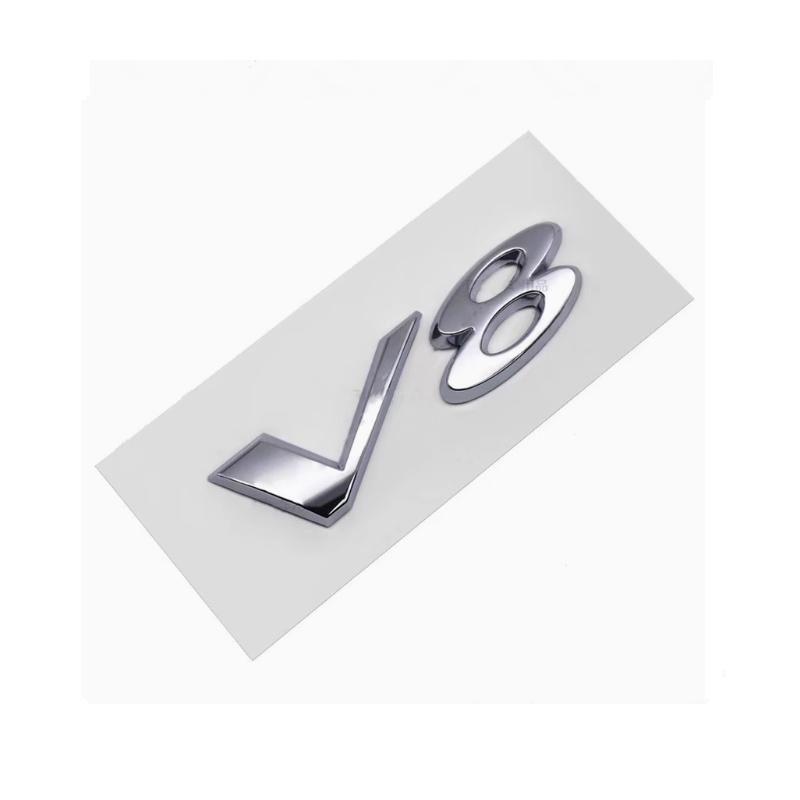 3D ABS V6 V8 3.0 5.0 Bilbogstav Emblemer Mærker Skærm Bagklap Klistermærker Til Jaguar F-TYPE E-PACE F-PACE XE XF XJL 20T 25T 30T 35T