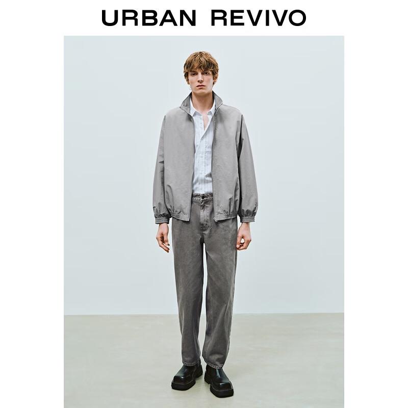 UR Men's Oversized Stand Collar Tech Jacket