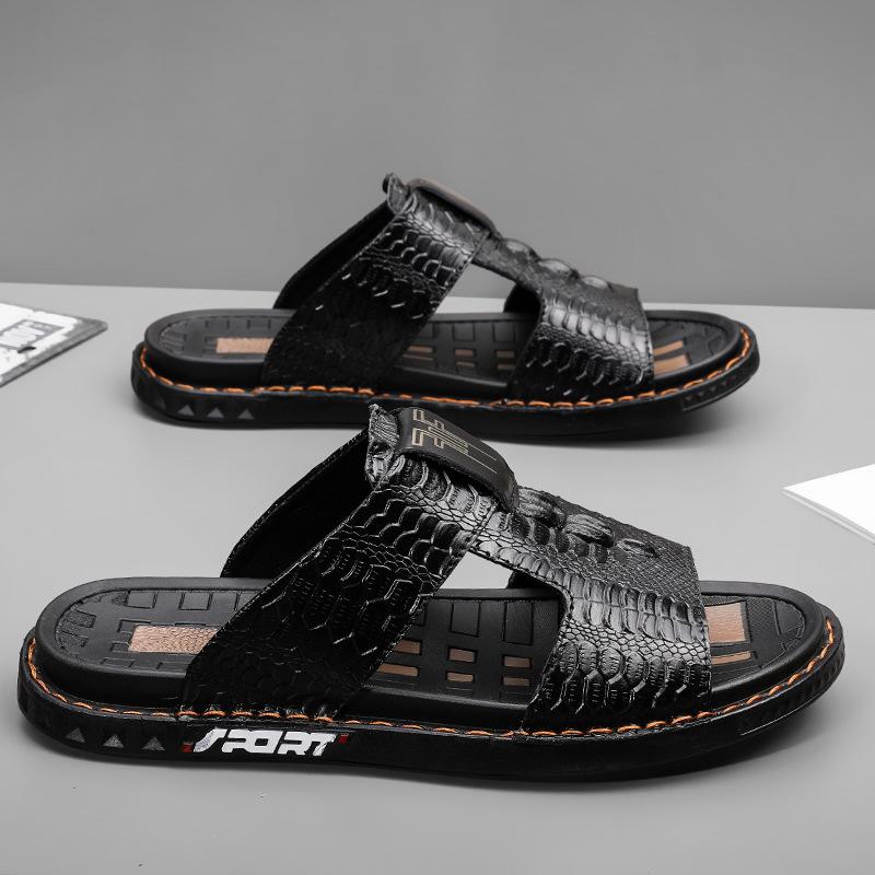 Summer New Men's Cool Men's Beach Shoes Men's Breathable Men's Flip-flops Casual Cool Slippers Trendy Men's Shoes