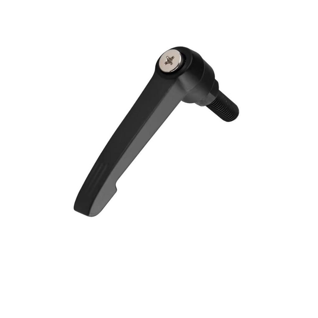 Adjustable L-shaped CNC Aluminum Tightening Wrench with 7-shaped Handle and Carbon Steel Threads