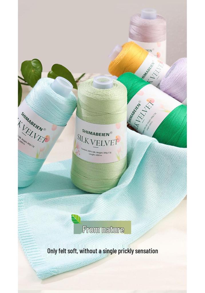 Tulip Silk Cotton Lyocell Yarn - DIY Knitting & Crochet for Vests, Blankets & Shawls