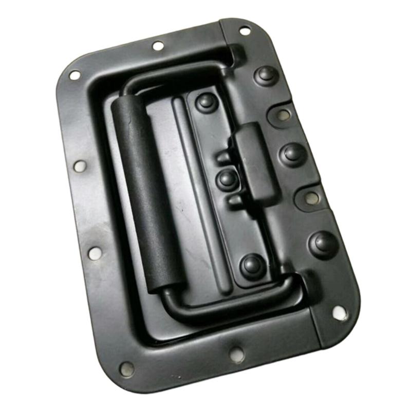 Spring Loaded Stainless Steel Speaker Case Handle For Auditory Equipment And Aviation Box With Ergonomic Grip