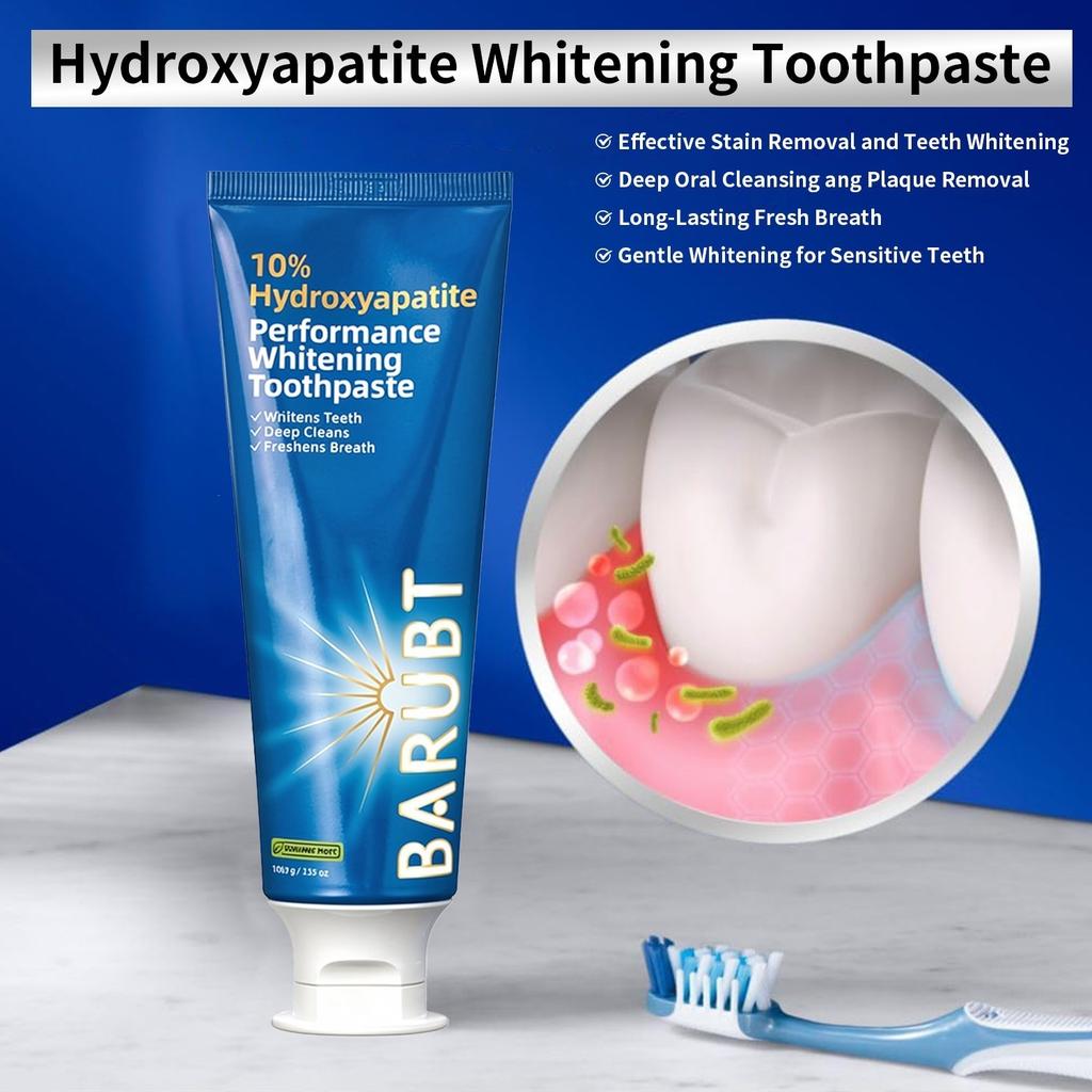 Mint Whitening Toothpaste, Fresh Breath, Gentle Cleansing, Remove Stains, Enamel Care, Natural Mint Essence, Long-Lasting Freshness