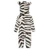 Baby Cute Animal Jumpsuit Hooded 3D Tail Long Sleeve Zip Up Cosplay Homewear