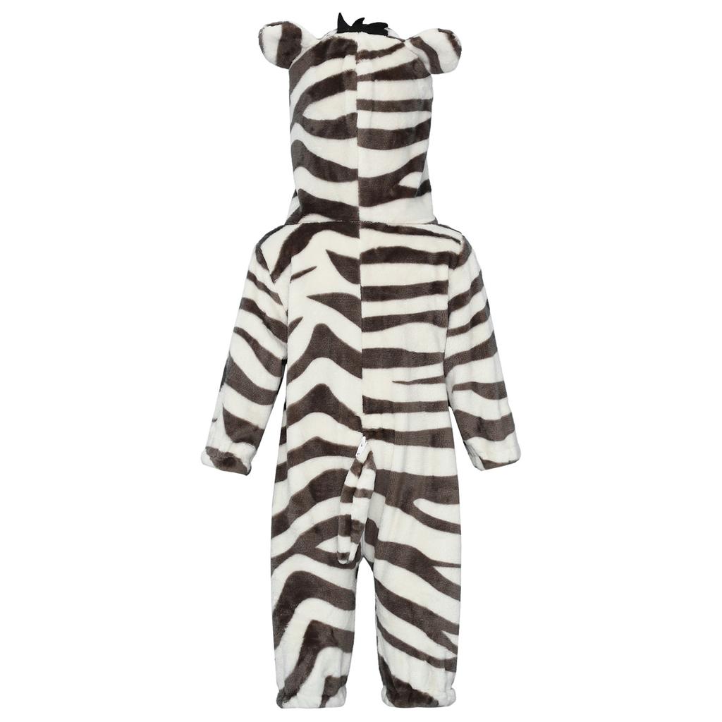 Baby Cute Animal Jumpsuit Hooded 3D Tail Long Sleeve Zip Up Cosplay Homewear