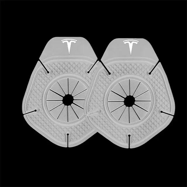

Car Sticker Tesla Car Windshield Wiper Hole Protective Cover Car Accessories For Tesla Model 3 Model Y S X Style 2019 2020 2021 прозорий