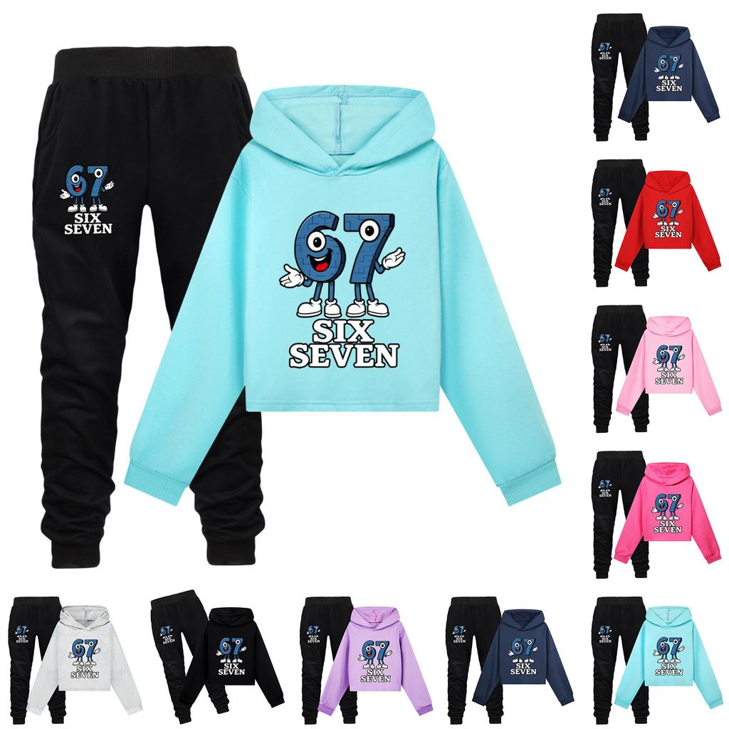 67 Kinder Zweiteiler (Hose + Oberteil) Für Jungen und Mädchen