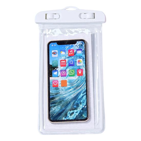 

Waterproof Phone Pouch with Detachable Lanyard Transparent Floating Cell Phone Dry Bag Case Protector