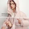 Semir Chen Duling Collection 90% Duck Down Long Hooded Winter Jacket