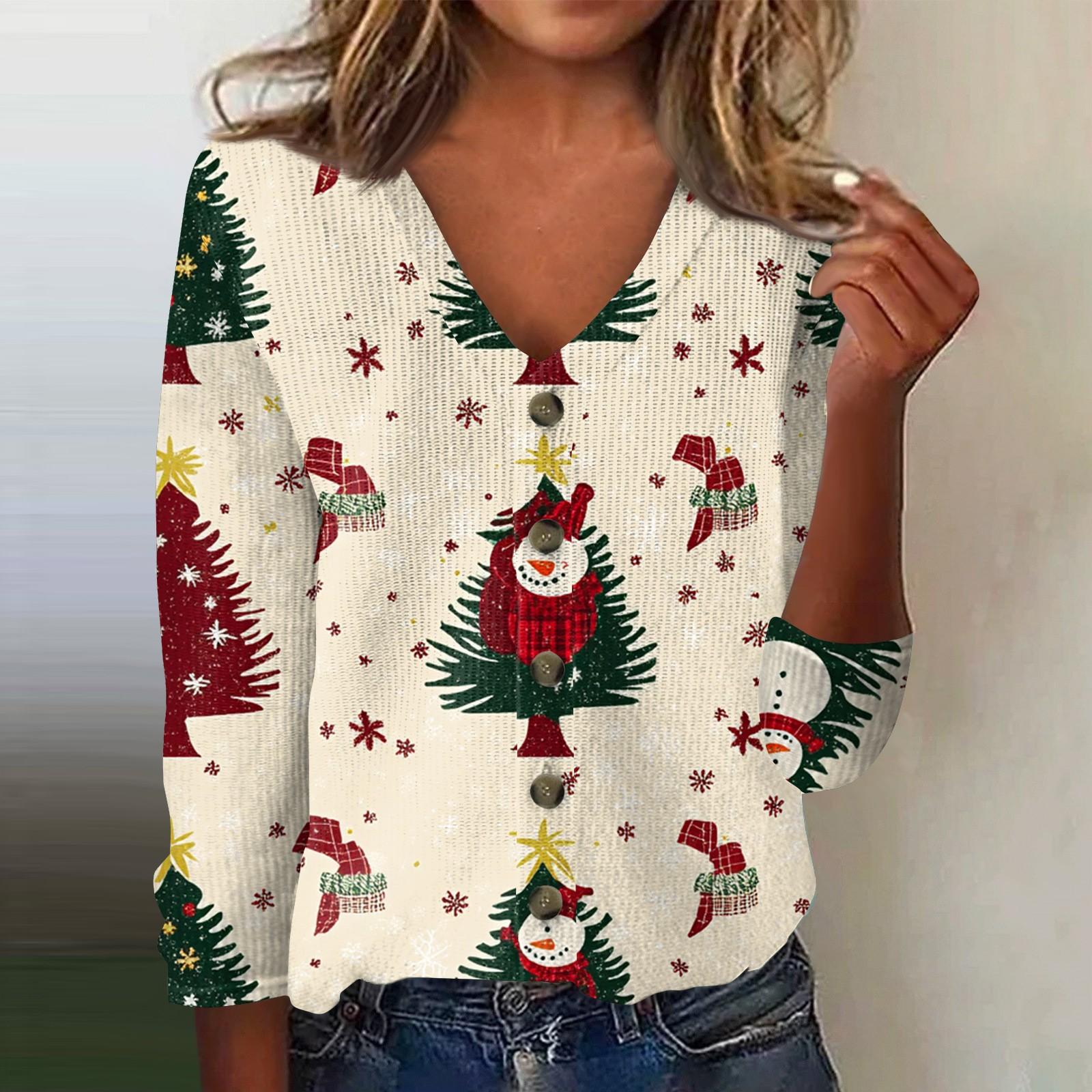 

Женская модная принтованная длинная рукава вязаный кардиган куртка на пуговицах XXXXL бежевый