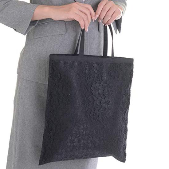 Foldable Black Formal Sub-bag, Made In Japan, A4 Size, Reversible Black Eco Bag