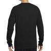 Nike Floral Print Round Neck Comfortable Breathable Long Sleeve T-Shirt Men Tops Black HJ3349-010