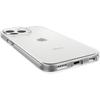 For iPhone 15 Pro Max Soft TPU Clear Phone Cover with 2.5D Tempered Glass Screen Protector