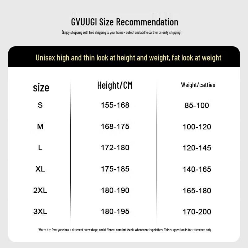 VUUG Herren Wendejacke im koreanischen Stil mit Wattierung